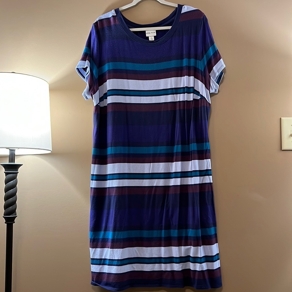 Ava & Viv tee shirt dress size 2X